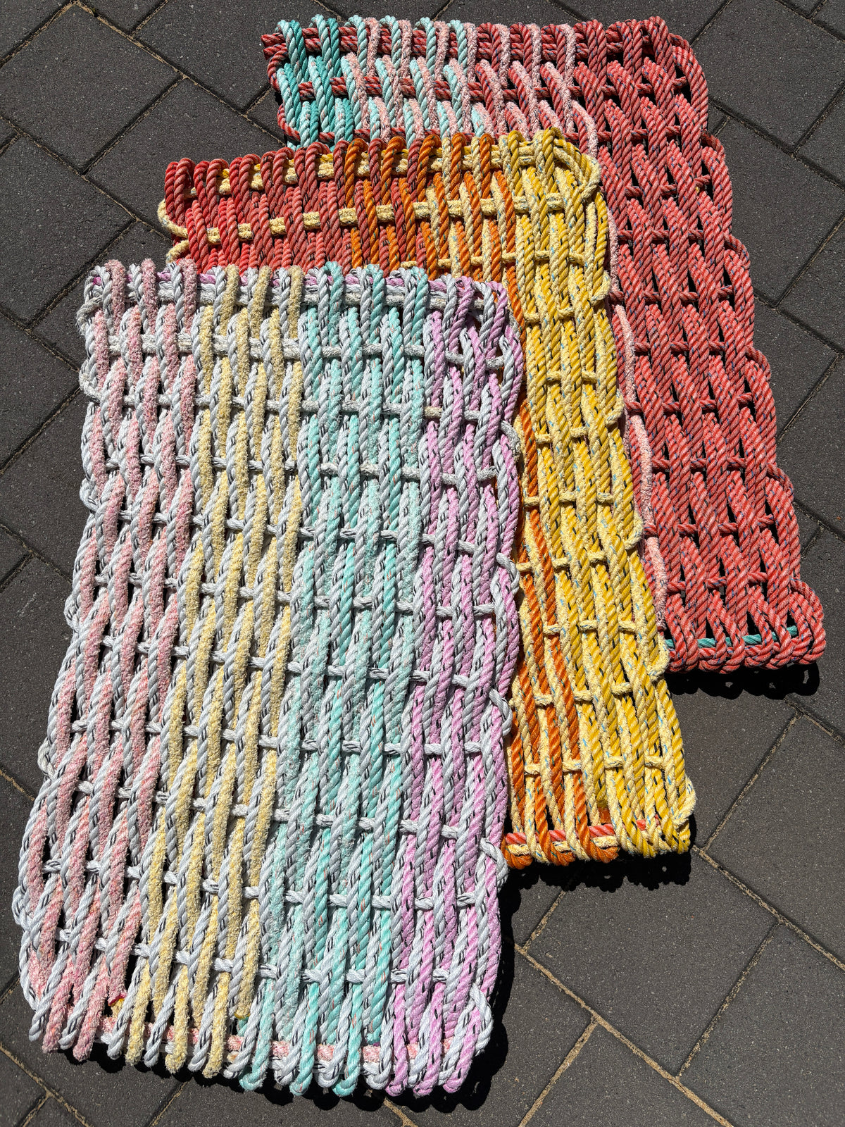 Woven Crayrope Doormat Rectang