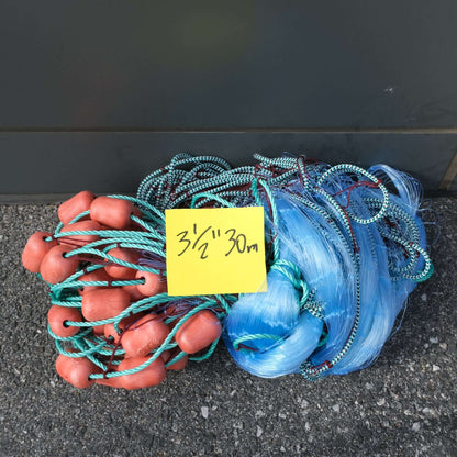 HAUL NET L7 3-1/2" 25MD 30M fishing net with 3-1/2" mesh and 30 meters length for catching fish.