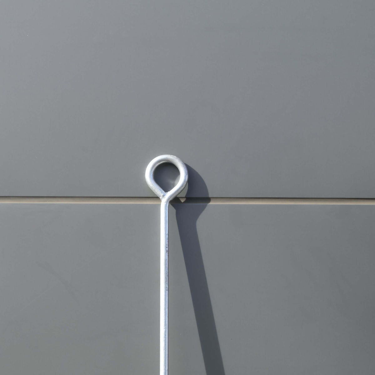 DROP ANCHOR 20MM X 1500MM hot dipped galvanised anchor point for outdoor structures.