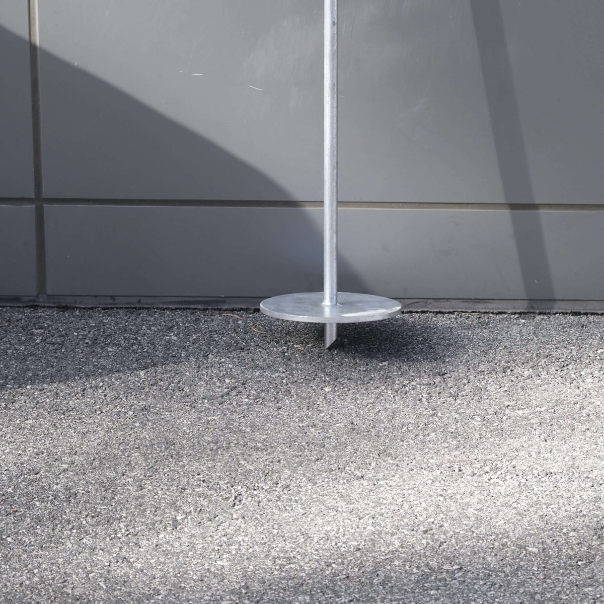 DROP ANCHOR 20MM X 1500MM showing hot dipped galvanised anchor point for securing structures.