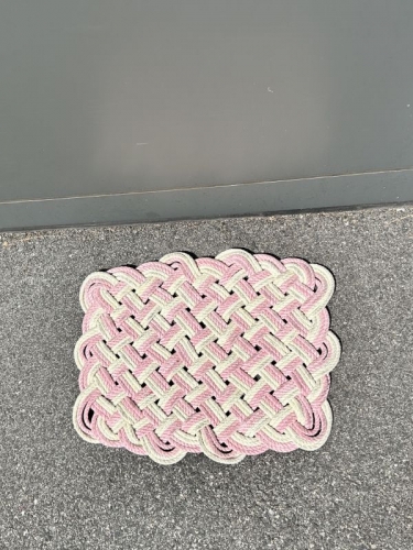 Woven Crayrope Doormat Rectang
