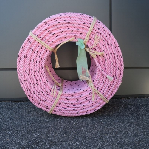 ROPE PP 11MM X 220M PINK/BLK