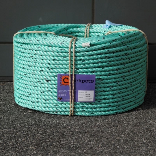 ROPE PP 14MM X 220M GREEN/BLK